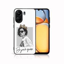 PROTEMIO MY ART Védőburkolat a Xiaomi-hoz Redmi 13C QUEEN (139)