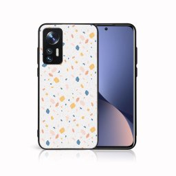 PROTEMIO MY ART Védőburkolat a Xiaomi 12-hez Lite ORANGE TERRAZZO (165)