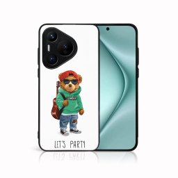 PROTEMIO MY ART Védőburkolat Huawei Pura 70 BEAR (177)-hoz