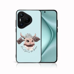 PROTEMIO MY ART Védőburkolat Huawei Pura 70 HAPPY COW (181)-hoz