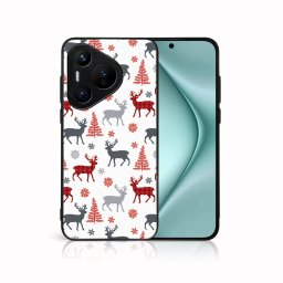 PROTEMIO MY ART Karácsonyi kivitelű borító Huawei Pura 70 DEER (068)