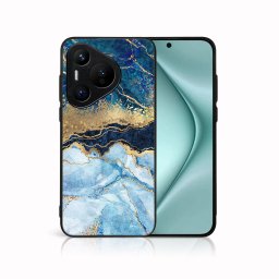 PROTEMIO MY ART Védőburkolat a Huawei Pura 70-hez BLUE MARBLE (141)
