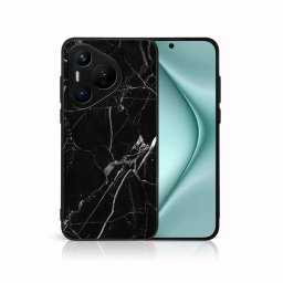 PROTEMIO MY ART Védőburkolat a Huawei Pura 70-hez BLACK MARBLE (142)