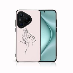 PROTEMIO MY ART Védőburkolat a Huawei Pura 70 ROSE GIRL-hoz (198)