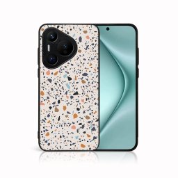 PROTEMIO MY ART Védőburkolat a Huawei Pura 70 BEIGE TERRAZZO-hoz (162)
