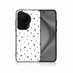 PROTEMIO MY ART Védőburkolat a Huawei Pura 70 Ultra készülékhez BLACK HEARTS (167)