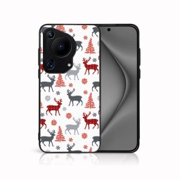 PROTEMIO MY ART Karácsonyi kivitelű borító Huawei Pura 70 Ultra DEER (068)