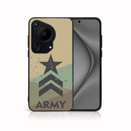 PROTEMIO MY ART Védőburkolat a Huawei Pura 70 Ultra készülékhez ARMY (236)