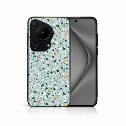 PROTEMIO MY ART Védőburkolat a Huawei Pura 70 Ultra számára BLUE TERRAZZO (164)