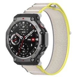 NYLON SZÍN Cserélhető szíj Amazfit T-Rex 3 YELLOW GREY-hoz