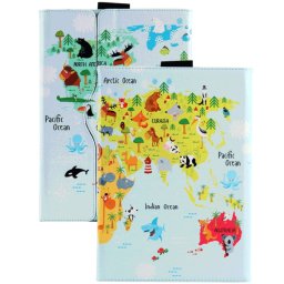 ART Flip tok a Umidigi G1-hez Tab BLUE MAP