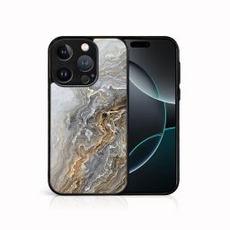 PROTEMIO MY ART Védőburkolat a Apple-hoz iPhone 16 Pro Max BÉZS (151)