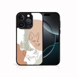 PROTEMIO MY ART Védőburkolat a Apple-hoz iPhone 16 Pro Max FOX (191)
