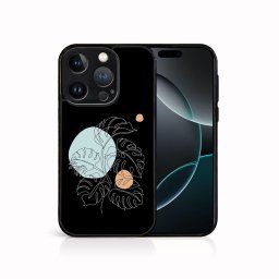 PROTEMIO MY ART Védőburkolat a Apple-hoz iPhone 16 Pro Max MONSTERA (194)