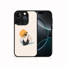 PROTEMIO MY ART Védőburkolat a Apple-hoz iPhone 16 Pro Max WOMAN (197)