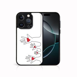 PROTEMIO MY ART Védőburkolat a Apple-hoz iPhone 16 Pro Max CSALÁD (199)
