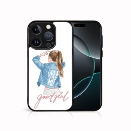 PROTEMIO MY ART Védőburkolat a Apple-hoz iPhone 16 Pro Max JÓ GIRL (130)