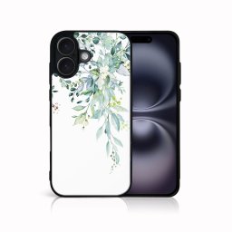 PROTEMIO MY ART Védőburkolat a Apple-hoz iPhone 16 GREENERY (155)