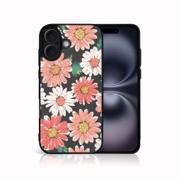 PROTEMIO MY ART Védőburkolat a Apple-hoz iPhone 16 DAISY (161)