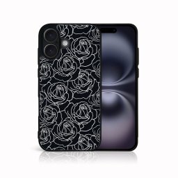 PROTEMIO MY ART Védőburkolat a Apple-hoz iPhone 16 ROSES (172)