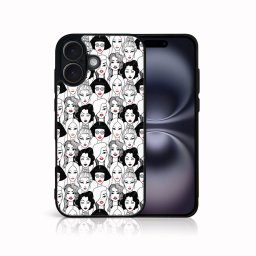 PROTEMIO MY ART Védőburkolat a Apple-hoz iPhone 16 LIPSTICK (174)