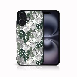 PROTEMIO MY ART Védőburkolat a Apple-hoz iPhone 16 LEAF (175)
