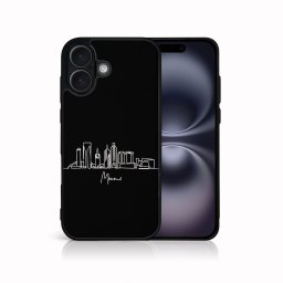 PROTEMIO MY ART Védőburkolat a Apple-hoz iPhone 16 MIAMI (211)