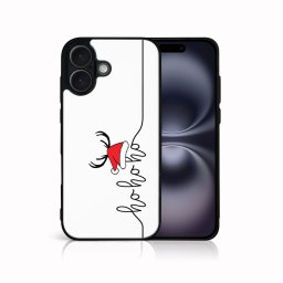 PROTEMIO MY ART Karácsonyi kivitelű borító Apple iPhone 16 HOHOHO (073)