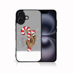 PROTEMIO MY ART Karácsonyi kivitelű borító Apple iPhone 16 CANDY (076)