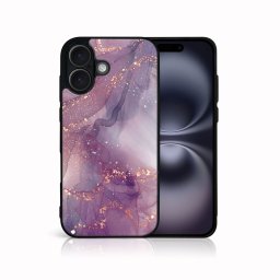 PROTEMIO MY ART Védőburkolat a Apple-hoz iPhone 16 PURPLE (148)