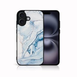 PROTEMIO MY ART Védőburkolat a Apple-hoz iPhone 16 LIGHT BLUE (149)