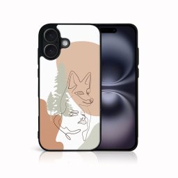 PROTEMIO MY ART Védőburkolat Apple-hoz iPhone 16 FOX (191)