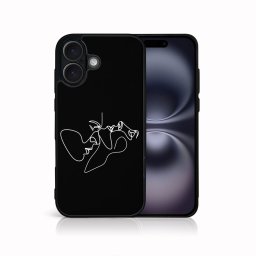 PROTEMIO MY ART Védőburkolat a Apple-hoz iPhone 16 FACES (196)
