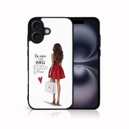 PROTEMIO MY ART Védőburkolat a Apple-hoz iPhone 16 RED DRESS (137)