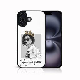 PROTEMIO MY ART Védőburkolat Apple-hoz iPhone 16 QUEEN (139)