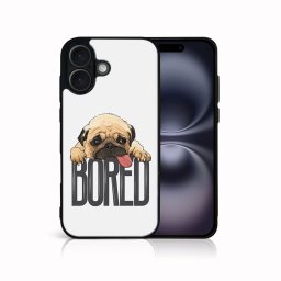 PROTEMIO MY ART Védőburkolat a Apple-hoz iPhone 16 Plus BORED (178)