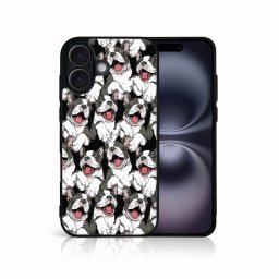 PROTEMIO MY ART Védőburkolat a Apple-hoz iPhone 16 Plus DOG (179)