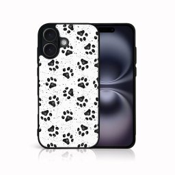PROTEMIO MY ART Védőburkolat a Apple-hoz iPhone 16 Plus PAWS (185)