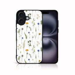PROTEMIO MY ART Védőburkolat Apple-hoz iPhone 16 Plus VADVIRÁG (153)