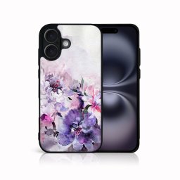 PROTEMIO MY ART Védőhuzat Apple-hoz iPhone 16 Plus PEONIES (156)