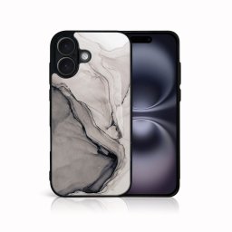 PROTEMIO MY ART Védőburkolat a Apple-hoz iPhone 16 Plus BLACK INK (146)