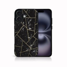 PROTEMIO MY ART Védőburkolat a Apple-hoz iPhone 16 Plus POLYGONAL (150)