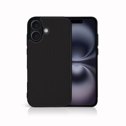 PROTEMIO MY ART Védőburkolat a Apple-hoz iPhone 16 Plus CARBON (231)
