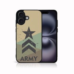 PROTEMIO MY ART Védőburkolat a Apple-hoz iPhone 16 Plus ARMY (236)