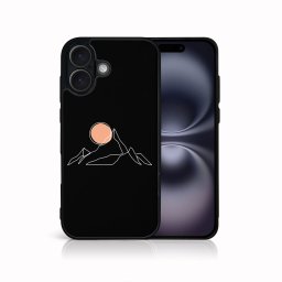 PROTEMIO MY ART Védőburkolat a Apple-hoz iPhone 16 Plus MOUNTAIN (193)