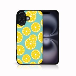 PROTEMIO MY ART Védőburkolat a Apple-hoz iPhone 16 Plus LEMON (121)