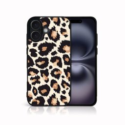 PROTEMIO MY ART Védőburkolat a Apple-hoz iPhone 16 Plus LEOPARD PRINT (238)