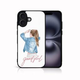 PROTEMIO MY ART Védőburkolat Apple-hoz iPhone 16 Plus JÓ GIRL (130)