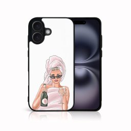 PROTEMIO MY ART Védőburkolat Apple-hoz iPhone 16 Plus CHAMPAGNE (134)