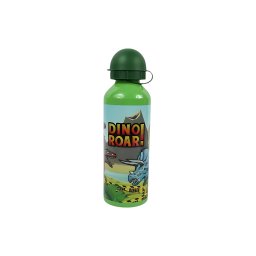 Gyermek fém palack DINO ROAR 500 ml zöld